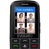 Evolveo easyphone eg telefon za starejše z gps sledilnikom - črno srebrn | Shoptok.si