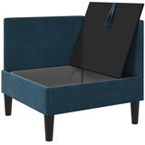 SOFA s pohranom Plava Baršun | shoptok.hr