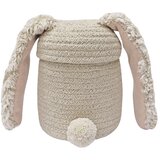 Lorena Canals Kremno bela tekstilna otroška škatla za shranjevanje ø 15x15 cm Mini Rita the Rabbit – | Shoptok.si