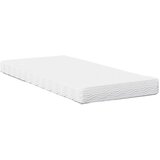  Dnevni krevet s madracem od voska smeđi 100x200cm puno drvo bor | shoptok.hr