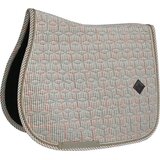 Kentucky Horsewear Skakalna podsedelnica "Pied-de-Poule" - bež | Shoptok.si