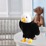 Plišana igračka orao 25 cm - crni | Shoptok.si