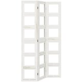 Furnova Paravan 3-delni bel trden les pavlovnije, (21929824) | Shoptok.si