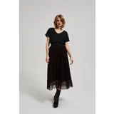 Moodo Flared midi skirt