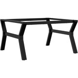 Furnova Noge za klubsko mizico Y-okvir 80x70x43 cm lito železo, (22056294) | Shoptok.si