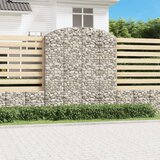  Gabionska košara s lukom 200x50x220/240 cm pocinčano željezo Cijene