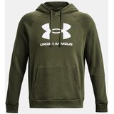 Under Armour Muški duks UA Rival Fleece Logo HD 1379758-390, Maslinasti | Eponuda.com