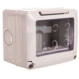 GEWISS GW27043 vodonepropusno kućište za sistemske uređaje - 3 banda - siva ral 7035 - ip55 | Eponuda.com