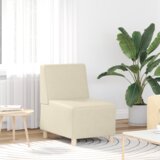 vidaXL Sofa stolica Krema 55 x 74 x 82 cm Cijene
