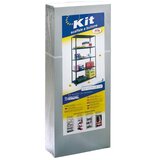 Madras doo Beograd Polica montažna, 100x40x188cm, 70kg po polici, siva | ePonuda.com