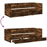  Dnevni krevet s ladicama bez madraca boja hrasta 90x200 cm | shoptok.hr
