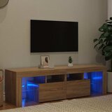 TV ormarić s LED svjetlima boja hrasta sonome 140x36,5x40 cm | shoptok.hr