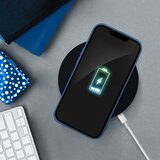 forcell SILICONE LITE ovitek za XIAOMI Mi 11 Lite 5G / Mi 11 Lite LTE ( 4G ) temno moder | Shoptok.si