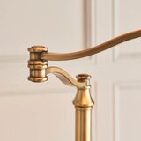 Endon 63621 - Podna lampa STANFORD 1xE27/60W/230V mesing/bež | Eponuda.com