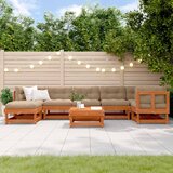  Set lounge namještaja za vrt 8 pcs Voštanosmeđa | shoptok.hr