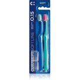 Curasept Softline 0.15 Soft 2pack zobna ščetka 2 kos | Shoptok.si