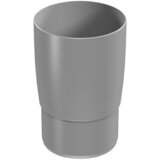 Marley Spojnica za oluke (Nazivni promjer: 75 mm, Plastika, Sive boje) | shoptok.hr