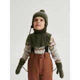 Reserved - Strukturirana kapa s cofom - Zelena | Shoptok.si