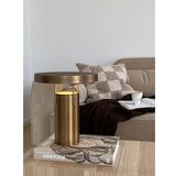 Hübsch LED stolna lampa s mogućnosti zatamnjivanja u brončanoj boji s metalnim sjenilom (visina 28 cm) BringMe – | shoptok.hr