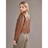 Sinsay Kratka jakna od umjetne kože | shoptok.hr