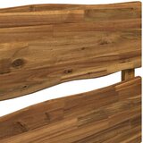  Uzglavlje s prirodnim rubom ROSTOCK Prirodna 160 cm | shoptok.hr