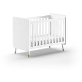 Vipack Bela otroška posteljica iz masivnega bora 60x120 cm BILLY – | Shoptok.si