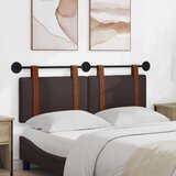  Držeće uzglavlje Zidne Tamno smeđa 130 x 55 x 5 cm Antikni PU - Tamno smeđa 120 cm bez LED | shoptok.hr