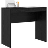 vidaXL Pisalna Miza Črn hrast Inženirski les 90 x 40 x 76 cm | Shoptok.si