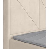 Livetastic BOXSPRING POSTELJA 120 cm x 200 cm , les, kovina, umetna masa, tekstil bela | Shoptok.si