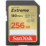Sandisk SDXC 256GB EXTREME, 180/130MB/s, UHS-I, C10, U3, V30 SDSDXVV-256G-GNCIN