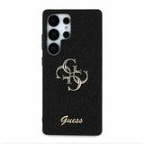 Guess PU Fixed Glitter 4G Metal Logo Zadní Kryt pro Samsung Galaxy S25 Ultra Black Ovitek za telefon Vijolična | Shoptok.si