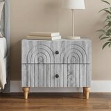  Noćni ormar Siva sonoma 62 x 34,5 x 48 cm Konstruirano drvo | Eponuda.com