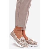S. BARSKI Women's Leather Perforated Shoes Made Of Natural Leather D&A | shoptok.hr