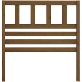  Uzglavlje za krevet boja meda 81 x 4 x 100 cm masivna borovina | Eponuda.com