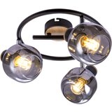 Mitea Lighting M180132 crna spot lampa 3xE14 40W Cene