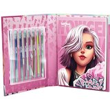  Bojanka-bilježnica WOW Generation s 8 metalik gel olovaka | shoptok.hr