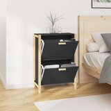 Ormarić za cipele crni 57 5x33x80 cm od konstruiranog drva | shoptok.hr