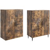 Set ormara 2 pcs 66 x 34,5 x 89,5 cm Konstruirano drvo | Eponuda.com