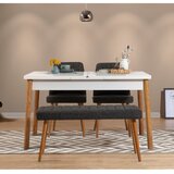  Trpezarijski set santiago white atlantic anthracite Cene