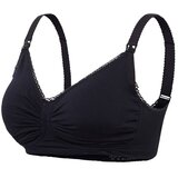 Carriwell Grudnjak za trudnice i dojilje podstavljeni GelWire crni, XL | shoptok.hr