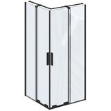 Ravak X14V70300Z1 Roll RORV2 90 x 90 kvadratna tuš kabina črna | Shoptok.si