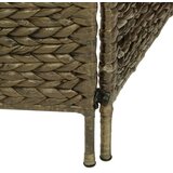 Sobna pregrada s 3 panela smeđa 116 x 160 cm od vodenog zumbula | shoptok.hr