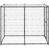 vidaXL Vanjski kavez za pse s krovom čelični 110 x 220 x 180 cm | shoptok.hr