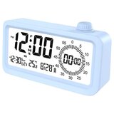 INF Polnilna pametna budilka z LCD, nočno lučjo in časovnikom Blue, (5000290736) Cene