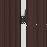  Vrtna lopa rjava 87x98x159 cm pocinkano jeklo, (20958700) | Shoptok.si