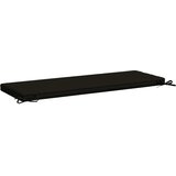  Jastučić za klupu SOEST 100% poliester Crna 110 x 40 x 5 cm Slike