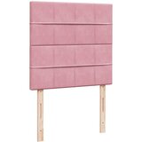 Box spring krevet s madracem ružičasti 80 x 200 cm baršunasti | shoptok.hr