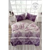  pyramid purplewhite ranforce single xxl quilt cover set (de) | ePonuda.com