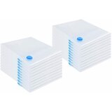  Vreće za spremanje 20 pcs Transparentne i plave 100 x 80 cm | shoptok.hr