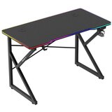 Hero 1.7 RGB crni igraći stol 120 cm | shoptok.hr